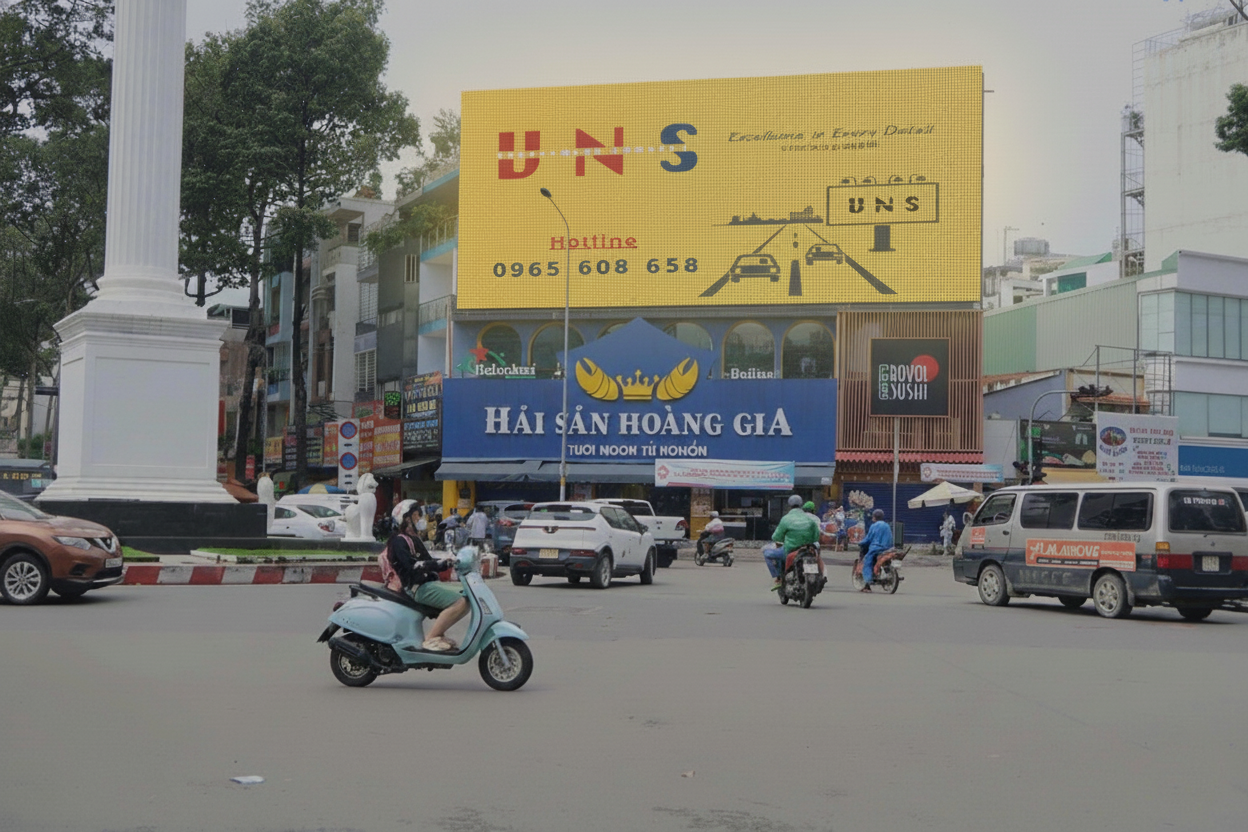 Vòng xoay ngã sáu Nguyễn Tri Phương